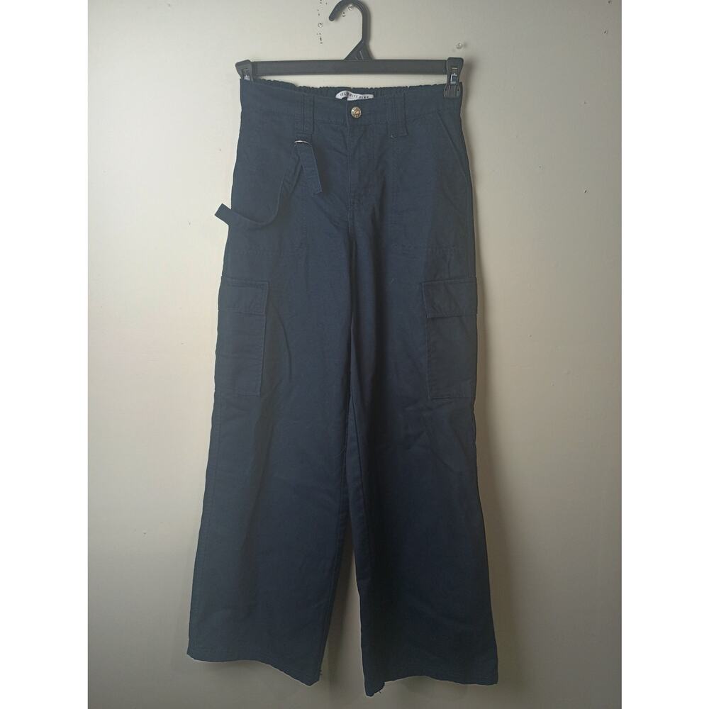 Celebrity Pink Blue Cargo Pants Women's Size XS Baggy Pockets